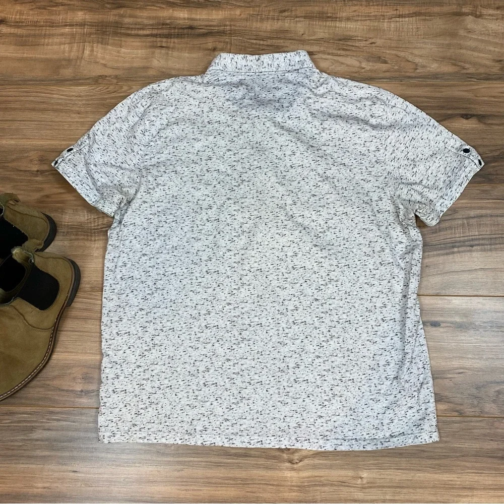 Ted Baker London Short Sleeve Textured Polo Shirt Men's L‎